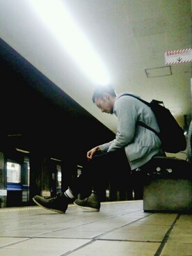 虫コロリけんたさん（メンズ・181cm）の春コーディネート