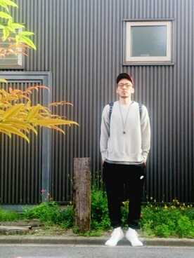 虫コロリけんたさん（メンズ・181cm）の春コーディネート