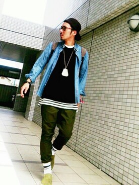 虫コロリけんたさんのコーディネート