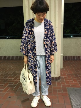 「アイテム（シャツワンピース）」を使った、じゅんさん（レディース・157cm・20代）の夏コーディネート