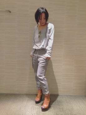 Director  YUASAさん（レディース・155cm）の春コーディネート