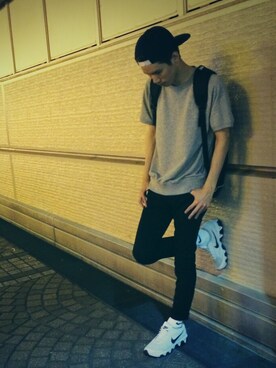 「Jordan」｜「アイテム（その他シューズ）」を使った、NaOさん（メンズ・173cm）の夏コーディネート