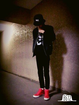 「WEGO（ウィゴー）のアイテム（ブルゾン）」を使った、NaOさん（メンズ・173cm）の冬コーディネート