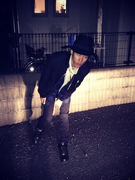 「WEGO（ウィゴー）のアイテム（ブルゾン）」を使った、NaOさん（メンズ・173cm）の冬コーディネート