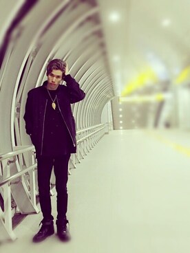 「WEGO（ウィゴー）のアイテム（ブルゾン）」を使った、NaOさん（メンズ・173cm）の冬コーディネート