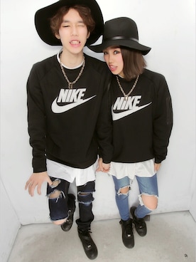 「カップルコーデ」｜NaOさん（メンズ・173cm）の冬コーディネート