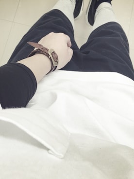 「Marc by Marc Jacobs（マークバイマークジェイコブス）のアイテム（スニーカー）」を使った、☻ゆうこ☻さん（レディース・155cm）の春コーディネート