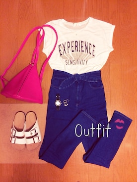 apoさん（レディース・162cm）の夏コーディネート