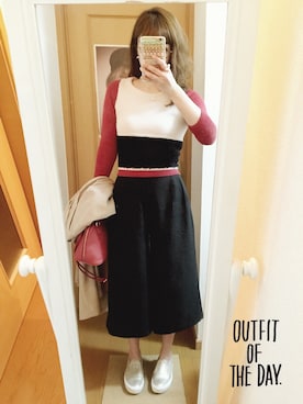 「LILY BROWN（リリーブラウン）のアイテム（トレンチコート）」を使った、apoさん（レディース・162cm）の春コーディネート