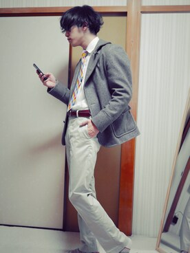 たろーさんさん（メンズ・169cm）の冬コーディネート