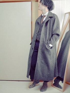 たろーさんさん（メンズ・169cm）の冬コーディネート