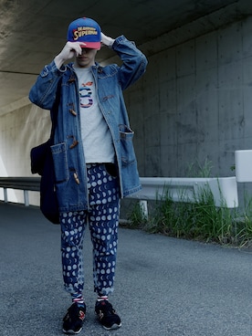 たろーさんさん（メンズ・169cm）の春コーディネート