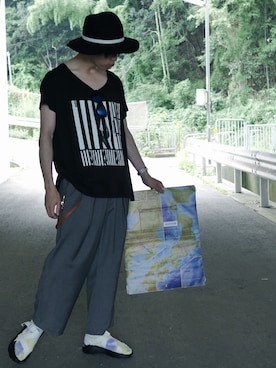 たろーさんさん（メンズ・169cm）の夏コーディネート