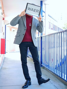 たろーさんさん（メンズ・169cm）の冬コーディネート