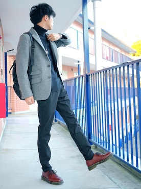 たろーさんさん（メンズ・169cm）の冬コーディネート