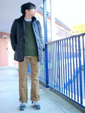 たろーさんさん（メンズ・169cm）の冬コーディネート
