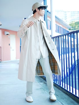 「エスパドリーユ」｜たろーさんさん（メンズ・169cm）の冬コーディネート