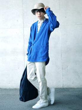たろーさんさん（メンズ・169cm）の春コーディネート