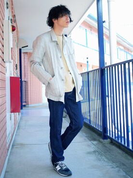 たろーさんさん（メンズ・169cm）の春コーディネート