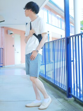 たろーさんさん(メンズ・169cm)の夏コーディネート