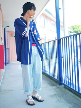 たろーさんさん(メンズ・169cm)の夏コーディネート