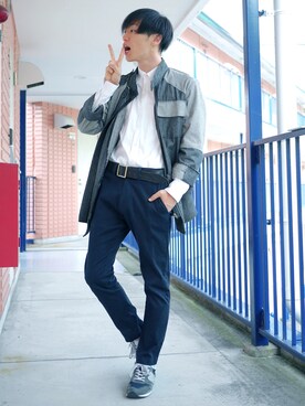 たろーさんさん（メンズ・169cm）の秋コーディネート