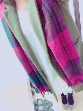 「岩盤浴」｜Ayさん（レディース・160cm）の冬コーディネート