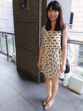 「NO NAME（ノーネーム）のアイテム（ワンピース/ドレス）」を使った、Daisyさん（レディース・163cm）の春コーディネート