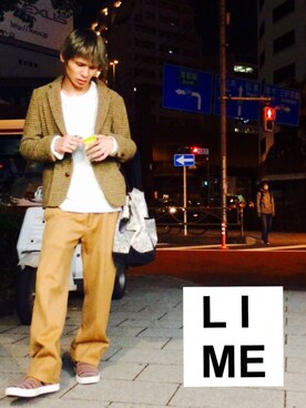 LiME(松尾 頼武)作曲家さんの（UNITED NUDE | ユナイテッドヌード）を使ったコーディネート