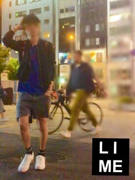 「wearモンスト部」｜LiME(松尾 頼武)作曲家さん（メンズ・164cm）の春コーディネート