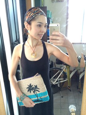 YUKA&Rさん（レディース・161cm）の夏コーディネート