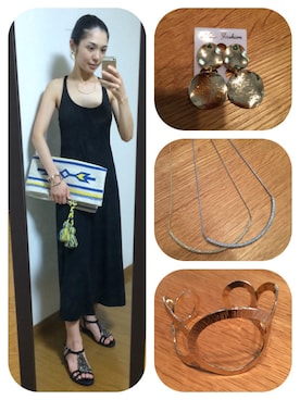 YUKA&Rさん(レディース・161cm)の夏コーディネート