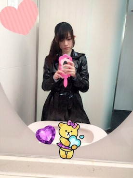 「ARMANI EXCHANGE（アルマーニエクスチェンジ）のアイテム（ナイロンジャケット）」を使った、ROCOさん（レディース・158cm）の春コーディネート