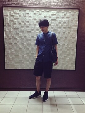 uk.さん（メンズ・177cm）の夏コーディネート