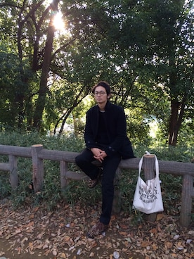 「SILAS(サイラス)のアイテム(その他アウター)」を使った、junya_kasugaさん(メンズ・180cm)の冬コーディネート