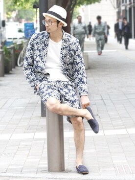 junya_kasugaさん(メンズ・180cm)の春コーディネート