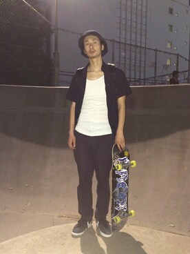 junya_kasugaさん（メンズ・180cm）の春コーディネート