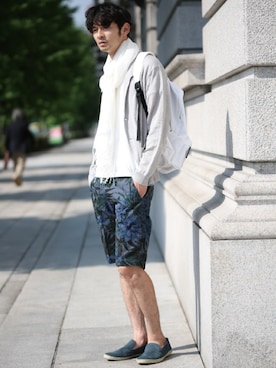 junya_kasugaさん(メンズ・180cm)の夏コーディネート