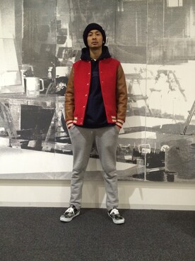 junya_kasugaさん(メンズ・180cm)の冬コーディネート