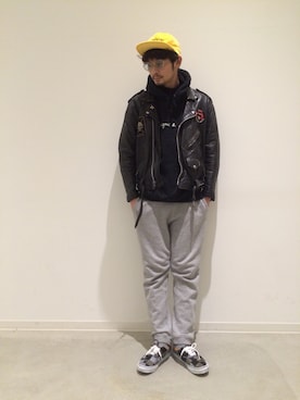 junya_kasugaさん（メンズ・180cm）の春コーディネート