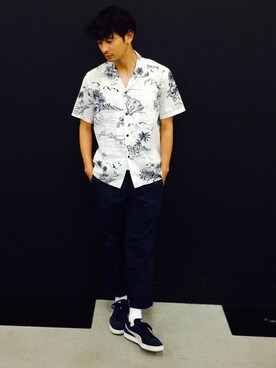 junya_kasugaさん（メンズ・180cm）の夏コーディネート
