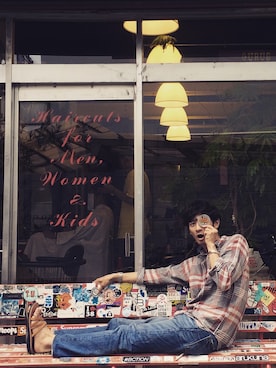 junya_kasugaさん(メンズ・180cm)の夏コーディネート