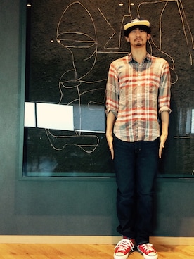 junya_kasugaさん(メンズ・180cm)の夏コーディネート