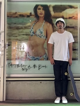 junya_kasugaさん（メンズ・180cm）の夏コーディネート