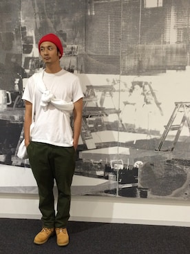 junya_kasugaさん（メンズ・180cm）の夏コーディネート