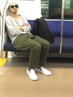 junya_kasugaさん（メンズ・180cm）の秋コーディネート