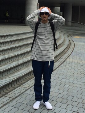 junya_kasugaさん（メンズ・180cm）の秋コーディネート