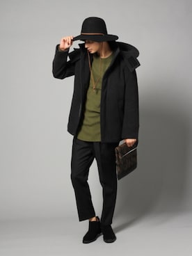 junya_kasugaさん（メンズ・180cm）の秋コーディネート