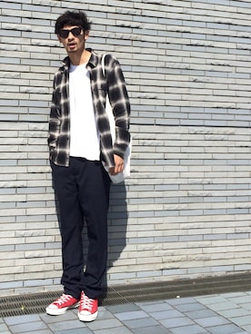 junya_kasugaさん（メンズ・180cm）の秋コーディネート