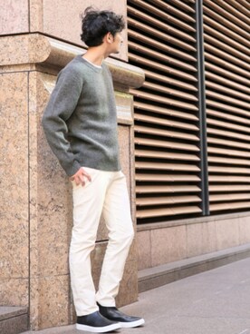 junya_kasugaさん（メンズ・180cm）の秋コーディネート